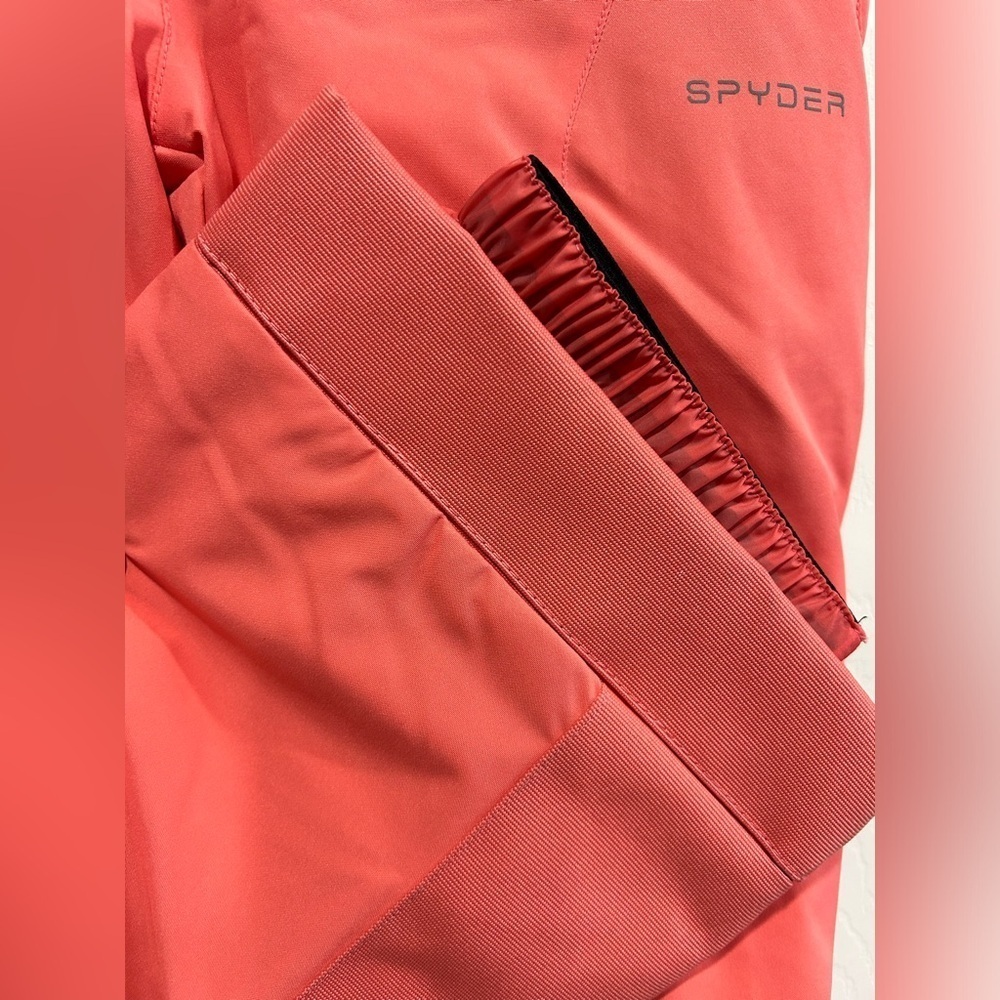 Spyder Kids Size 8 Olympia Snow Pant Skiing Ski Snowboarding NWT Coral - Picture 5 of 7